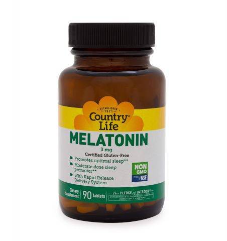Melatonin, 3mg, 90 Tablets